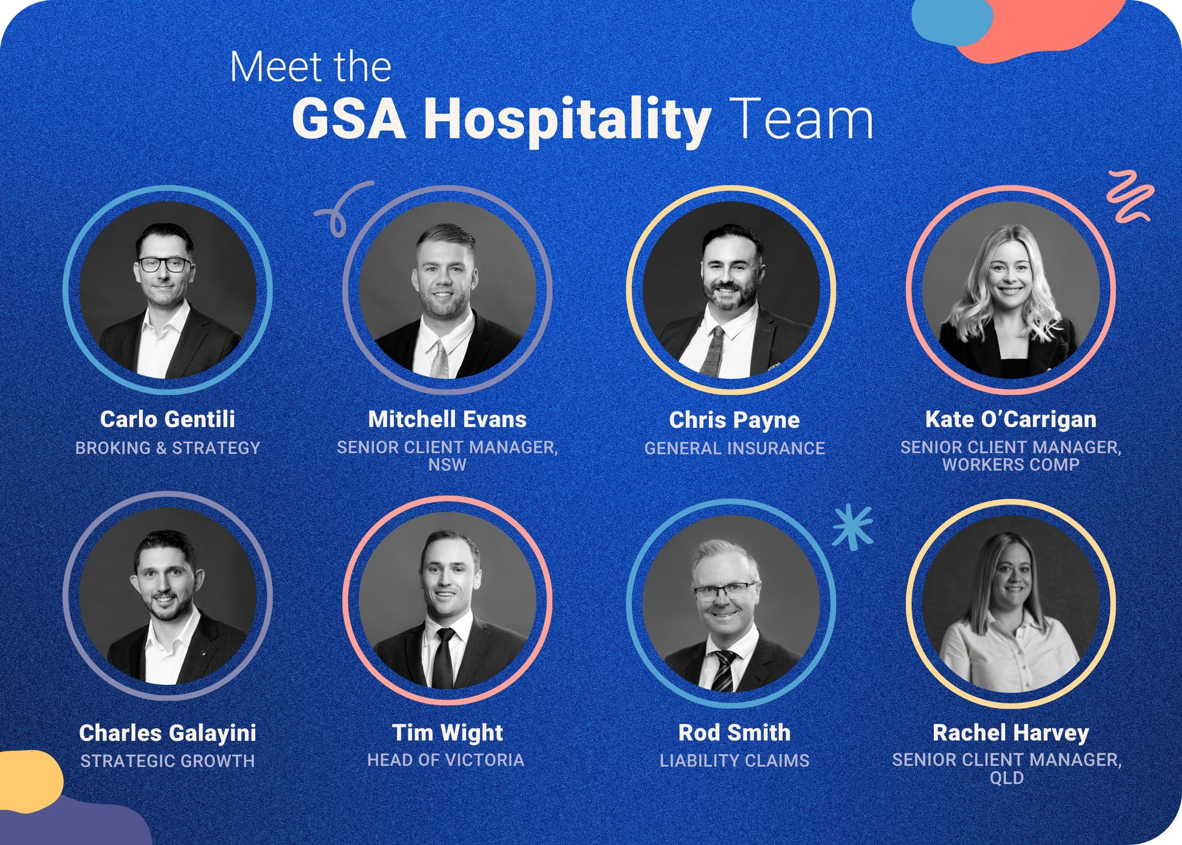 Meet the GSA Hospitality team